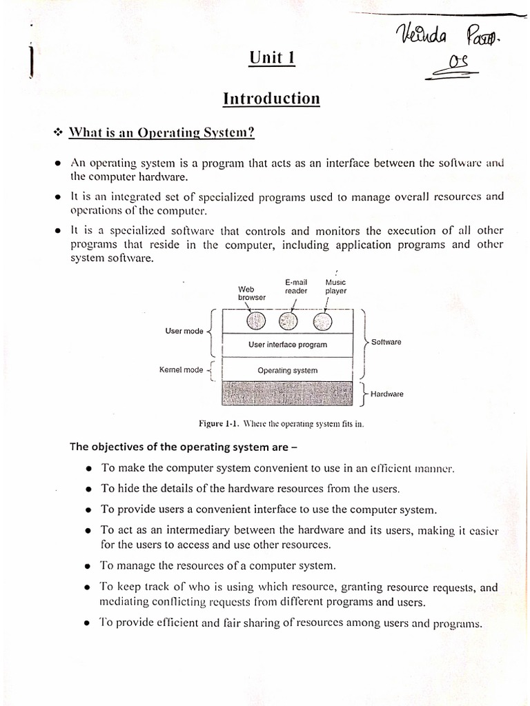 Os Notes 2 | PDF