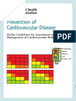 Prevention of Cardiovascular Disease: Pocket Guidelines For Assessment and Management of Cardiovascular Risk