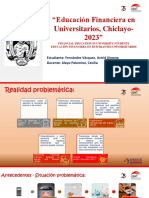 Proyecto de Investigación, Fernández Vásquez