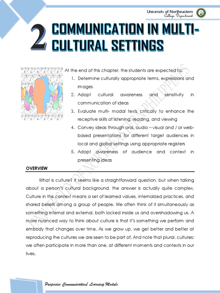 Module 2 | PDF | Communication | Learning