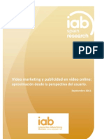 Video marketing y publicidad en vídeo online - IAB - septiembre_2011