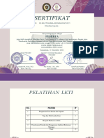  Sertifikat Pelatihan Karya Tulis Ilmiah