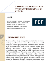 Pengaruh Tingkat Pengangguran Terhadap Tingkat Kemiskinan Di Sumatera