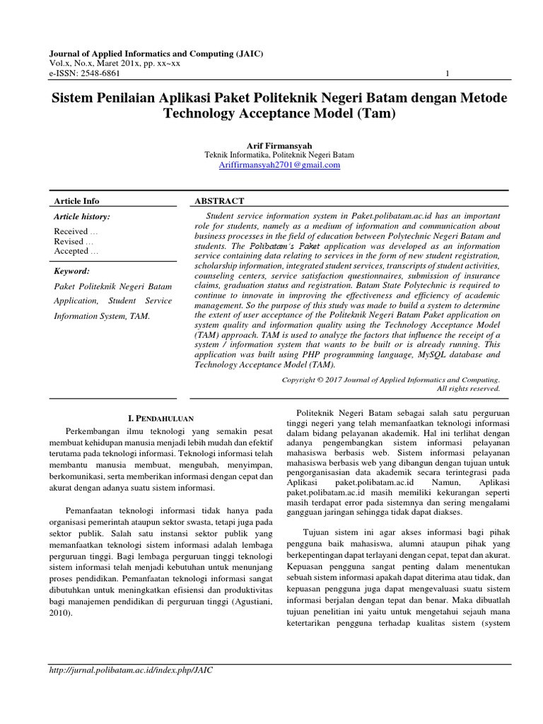 Academic Journal | PDF | Systems Science | Information Technology
