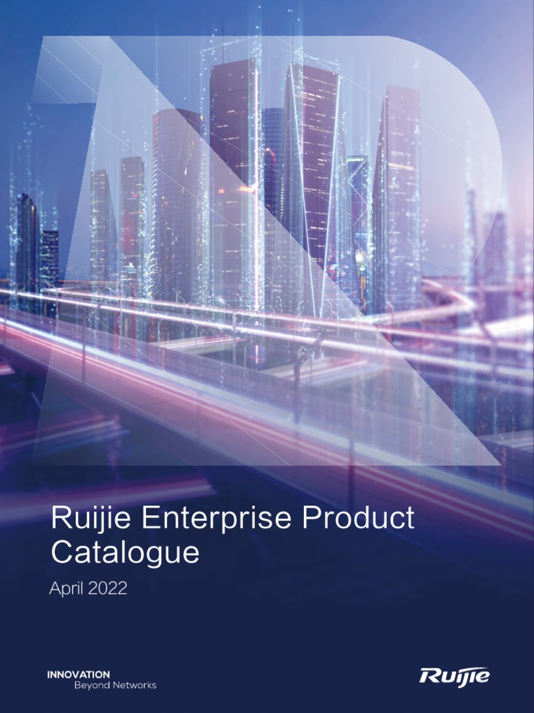 Ruijie Enterprise Product Catalogue 2022 | PDF | Technology & Engineering