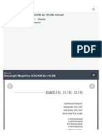 DeLonghi Magnifica S ECAM 22.110.SB manual