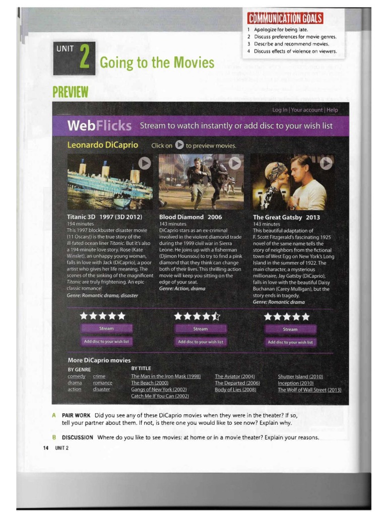 Going To The Movies | PDF