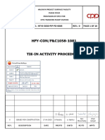 HFY4 5030 PIP PD 0005 - 0 Tie in Procedure Code A