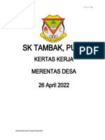 Merentas Desa - SK Tambak 2022
