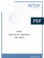 DRAFT Administrator Application User Guide