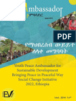 Ethiopian Youth Peace Ambassador Online Magazine