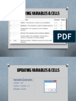 Variables - Changing Value Based on Current Value