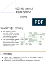 MOC5001 Industrial Organic Chemistry L3 and M L4
