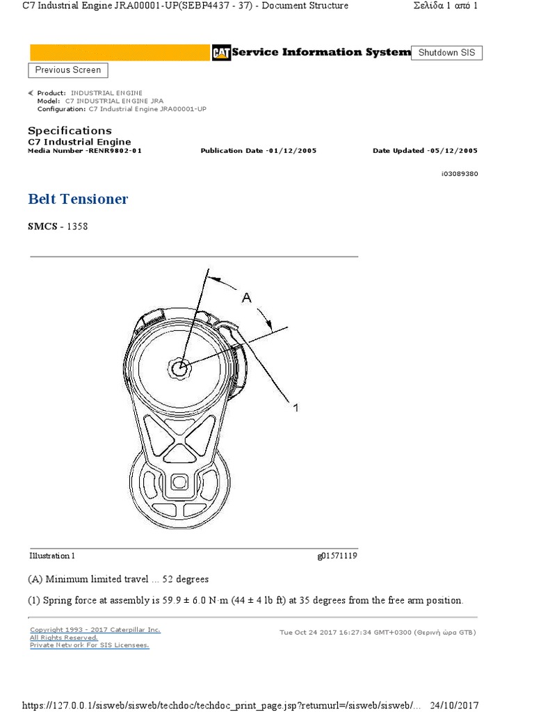 C7 Industrial Belt tensioner | PDF