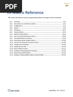 Chapter 18 Macro Reference