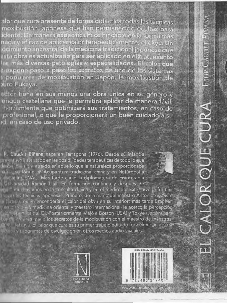 Okyu-El Calor Que Cura, Moxibustión - MTCH | PDF