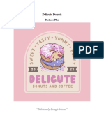 Delicute Donuts Business Plan