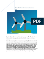 A Systematic PVQV-Curves Approach For Investigating The Impact of Solar Photovoltaic-Generator in Power System Using Power World Simulator.