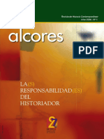 Alcores 1. 2006 La(s) Responsabilidad (Es) Del Historiador