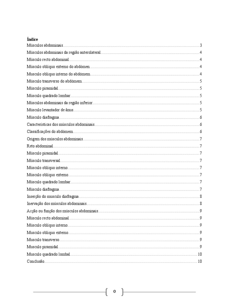 Musculos Abdominais Anatomia Final Guardado Automaticamente Pdf