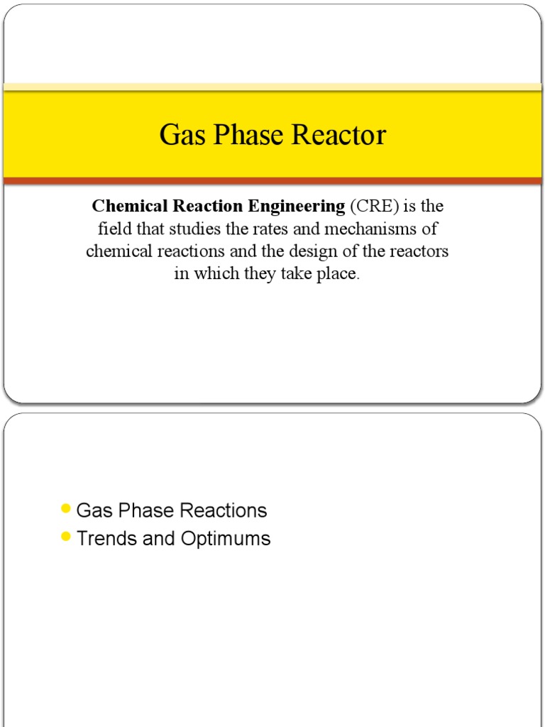 Chemical Reaction Engineering Basics | PDF | Chemical Reactor | Coolant