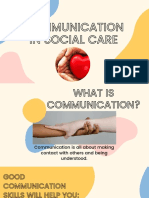 Communication in Social Care