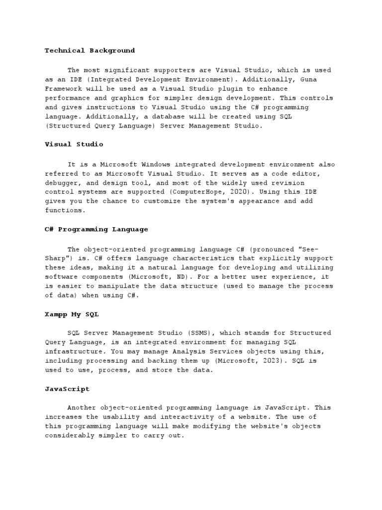 Technical Background PDF