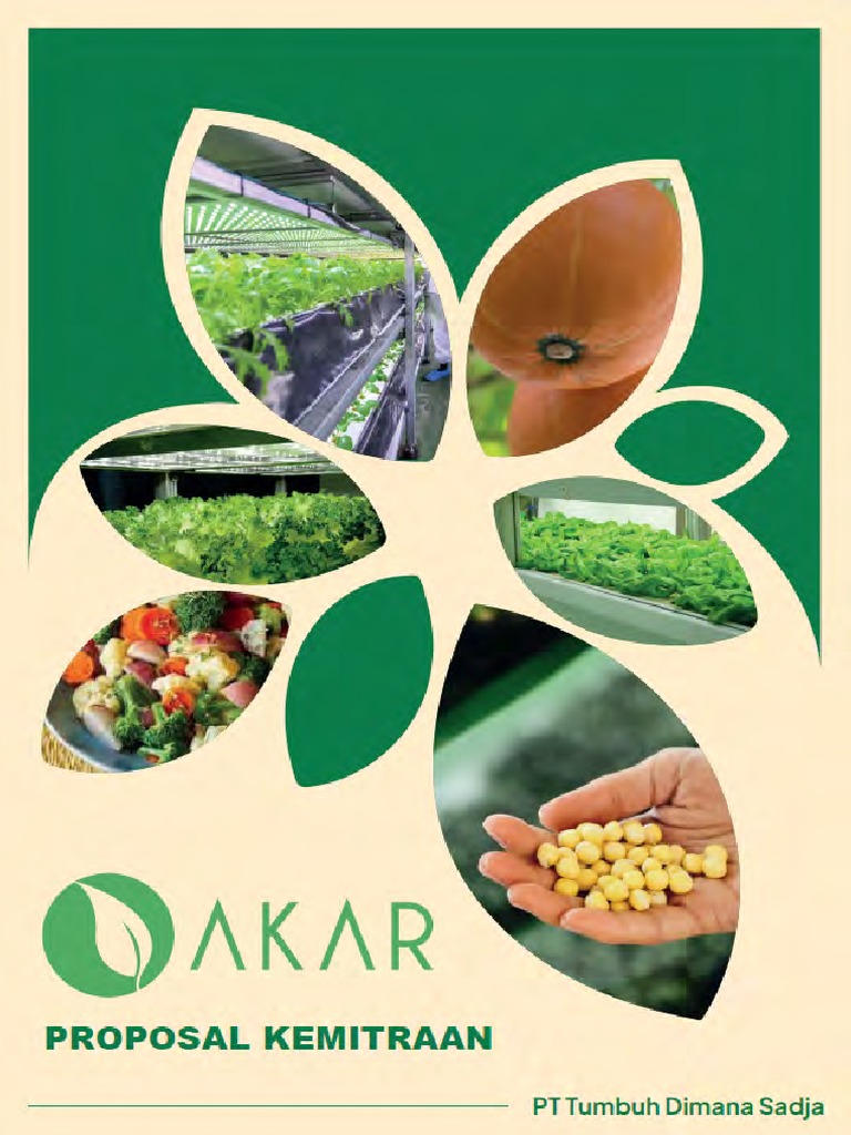 Proposal Kemitraan KEBUN AKAR | PDF