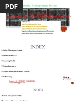 Quality Management System