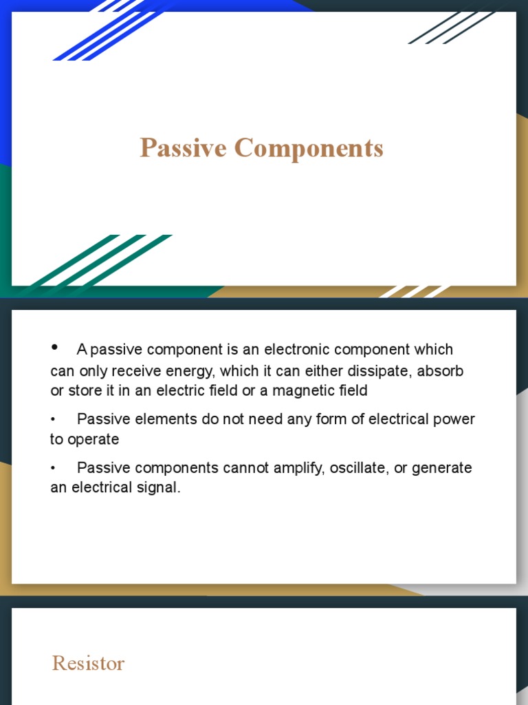 Passive Components PDF