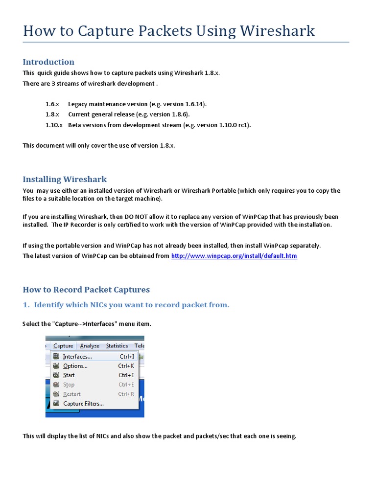 Wireshark Pdf Deutsch – Beispielbild Basic tutorial on the Wireshark ...