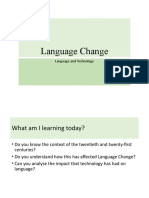 Lesson 10 Language and Technology