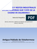 Patrimonio y Restos Industriales en Sur Salamanca