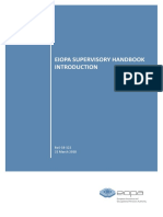 EIOPA Supervisory Handbook Introduction - PDF - EN