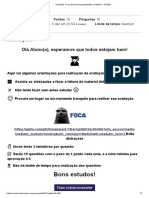 Avaliação - Curso Extra de Argumentação e Retórica - G1 - 2021