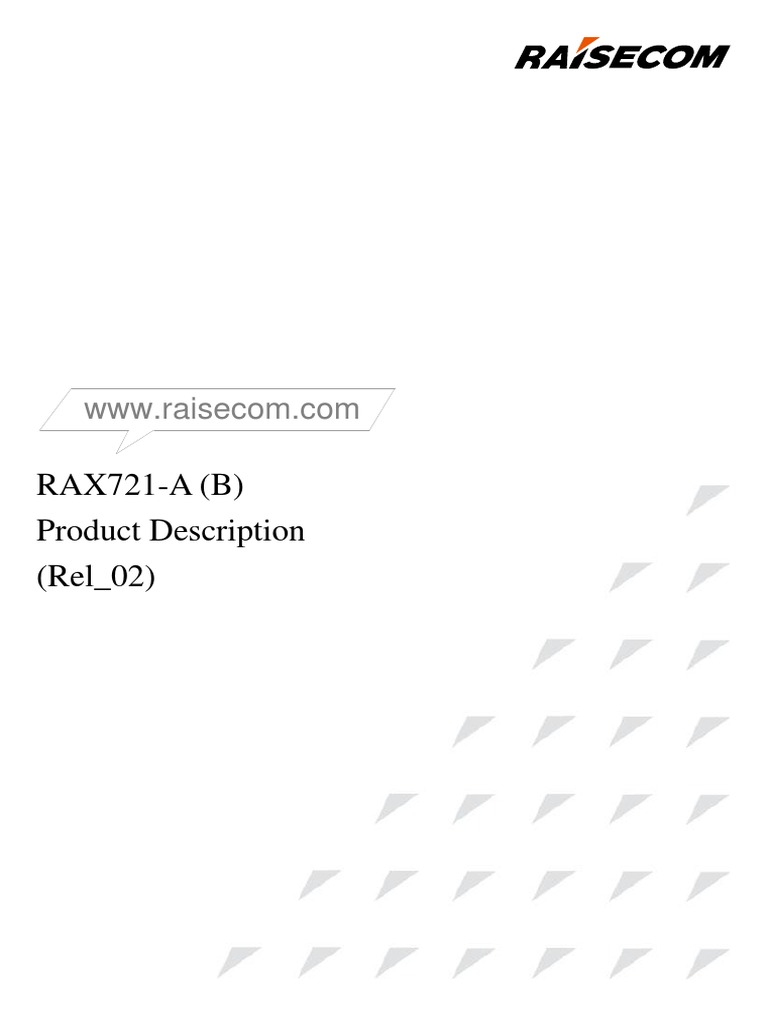 ISCOM RAX721 A Product Description | PDF