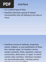 Interface And Inheritance