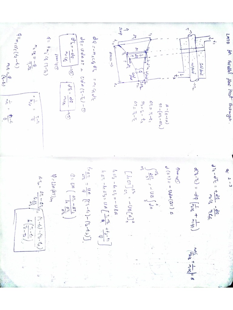 module 5 derivation lmtd PDF