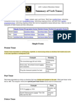 Verb Tenses