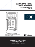 Termômetro Digital Minipa MT-405