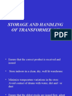 7_storage and Handling of Transformer Oil