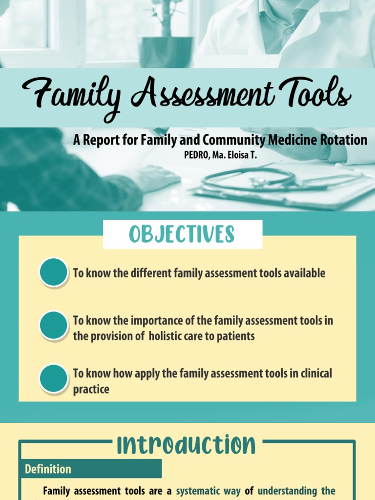 Family Assessment Tool Report | PDF | Mathematics | Science