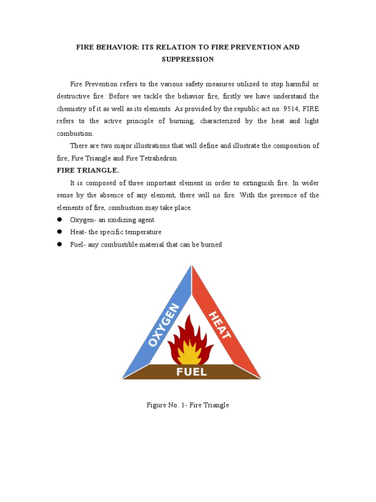 Fire behavior pdf