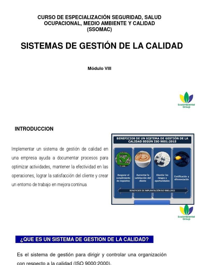 M5-S1 GESTION DE CALIDAD | PDF | Calidad (comercial) | Gestión de la ...