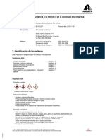 Identificación de La Sustancia o La Mezcla y de La Sociedad o La Empresa