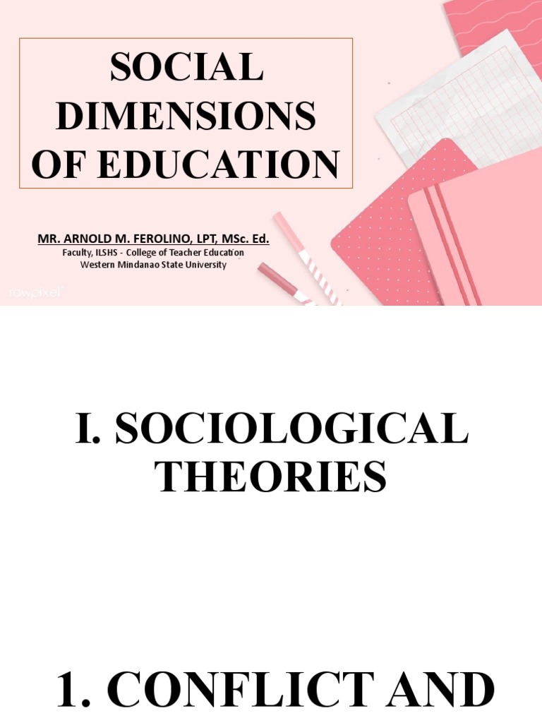 Social Dimensions of Education Overview | PDF | Learning | Pedagogy