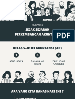 SIA Kelompok 1 - Jejak Sejarah Perkembangan Akuntansi