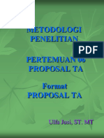 Format Proposal