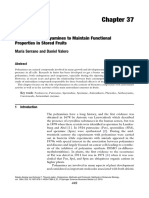 Application of Polyamines To Maintain Functional Properties in Stored Fruits