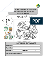 1 Matematica - Primaria